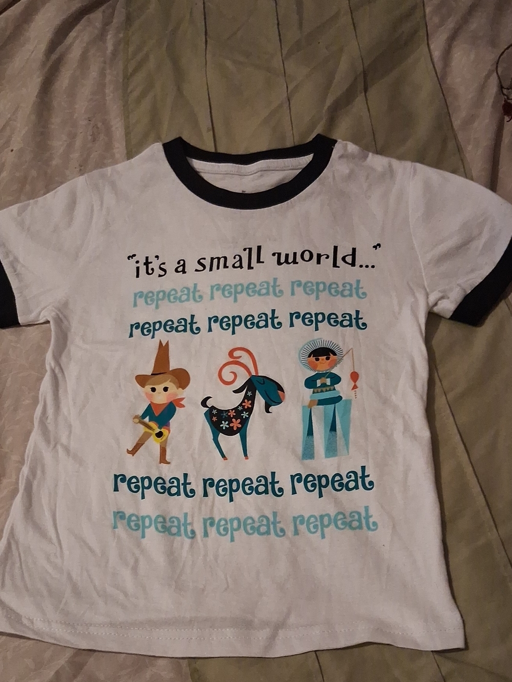 Girls Disney It's A Small World Shirt
